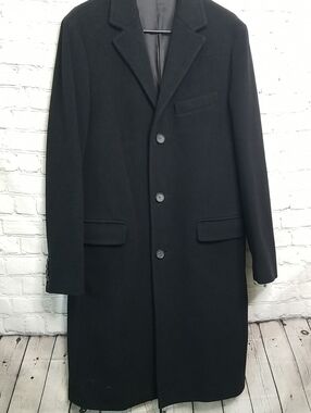 J.Crew Wool Dress Coat Black Small EUC
